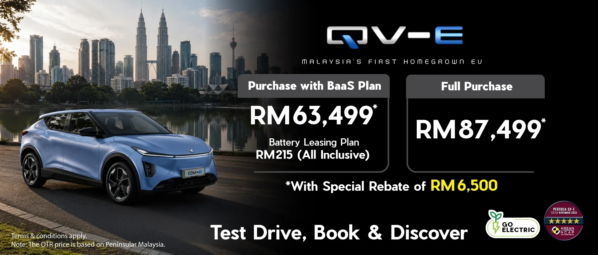 Poster Perodua: Perodua QV-E