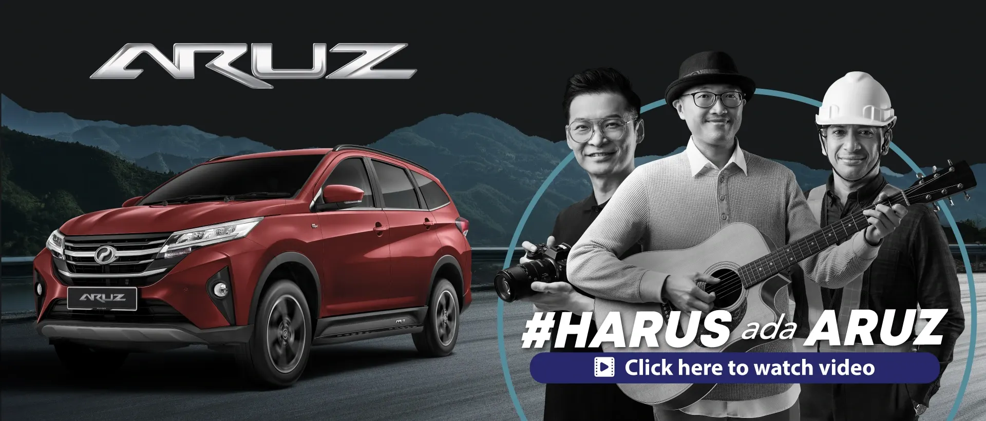 Poster Perodua: Harus Ada Aruz