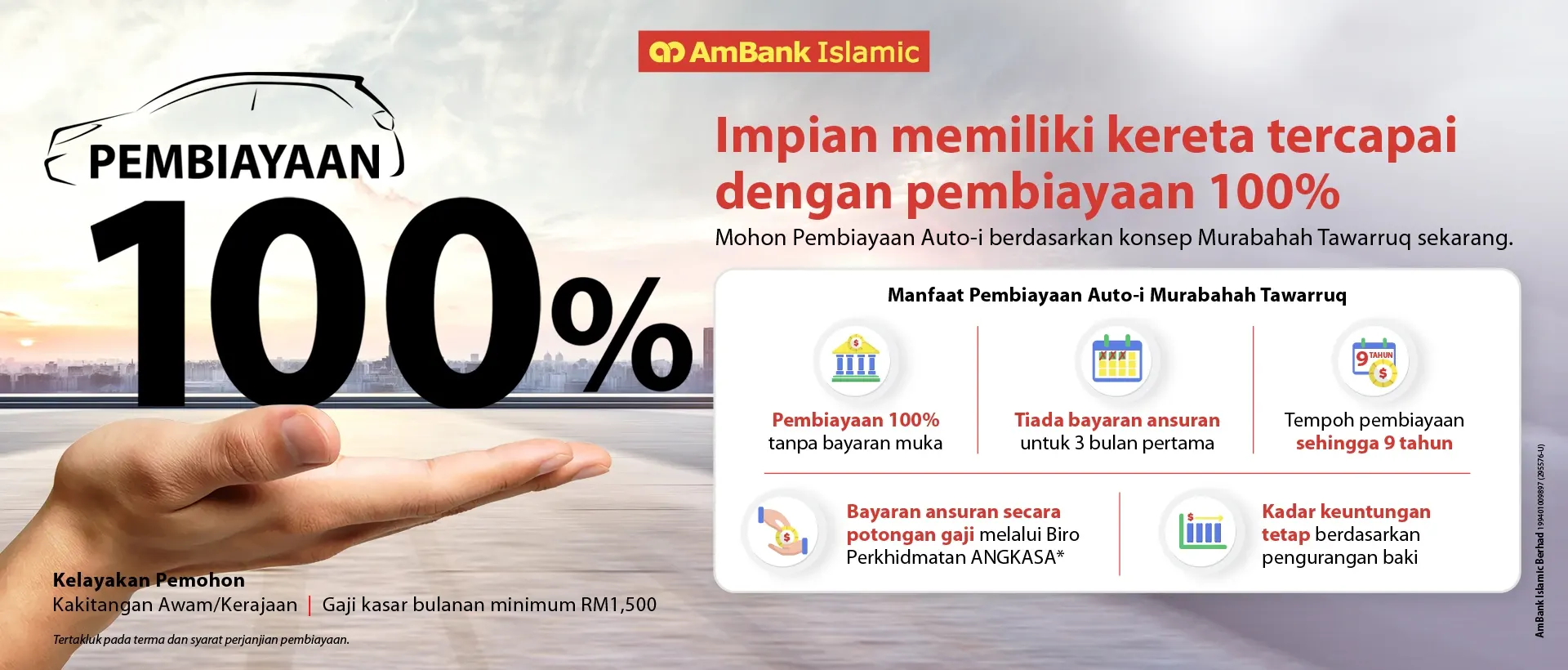 Poster Perodua: Pembiayaan AmBank Islamic