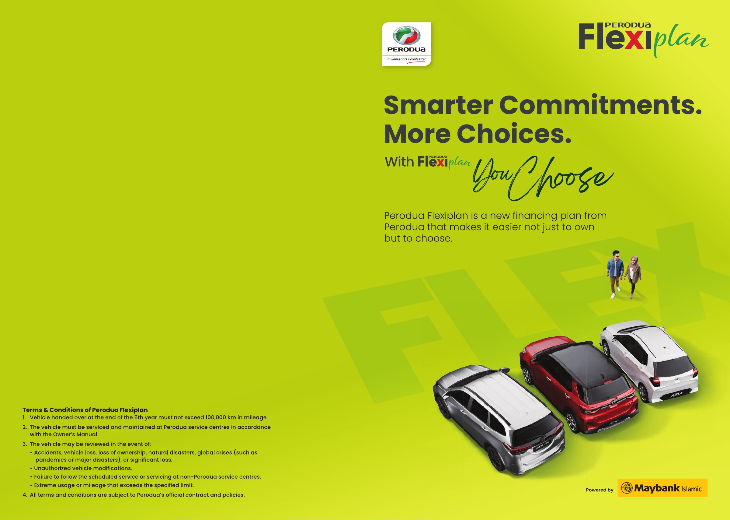 Brosur rasmi Flexiplan, halaman 1